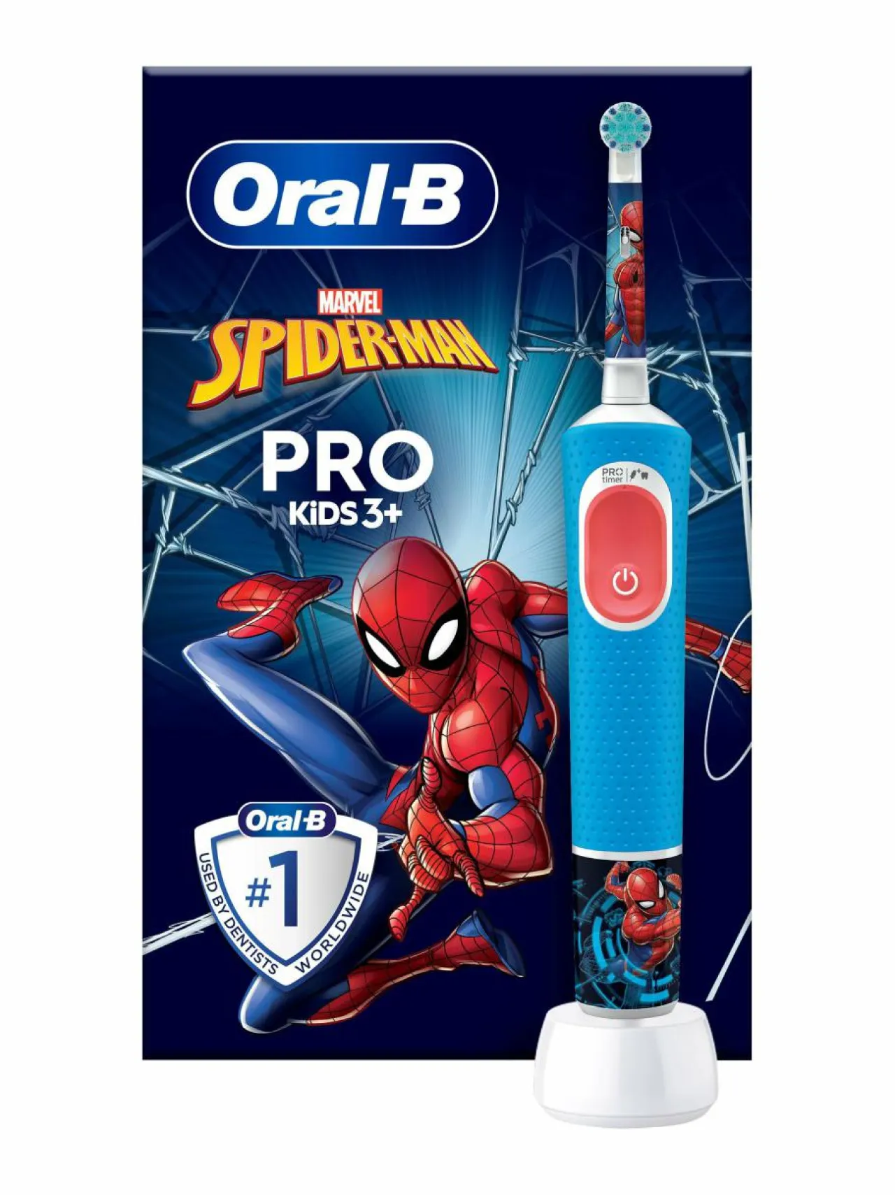 Oral-B Vitality Pro Kids Spiderman -sähköhammasharja^ Hampaidenhoito