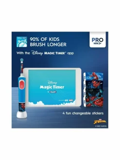 Oral-B Vitality Pro Kids Spiderman -sähköhammasharja^ Hampaidenhoito