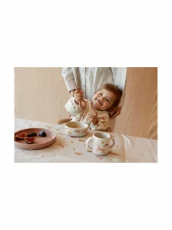 Lasten Ruokailu<Liewood Vivi Printed Tableware -ruokailusetti 2336 DREAM / ECRU