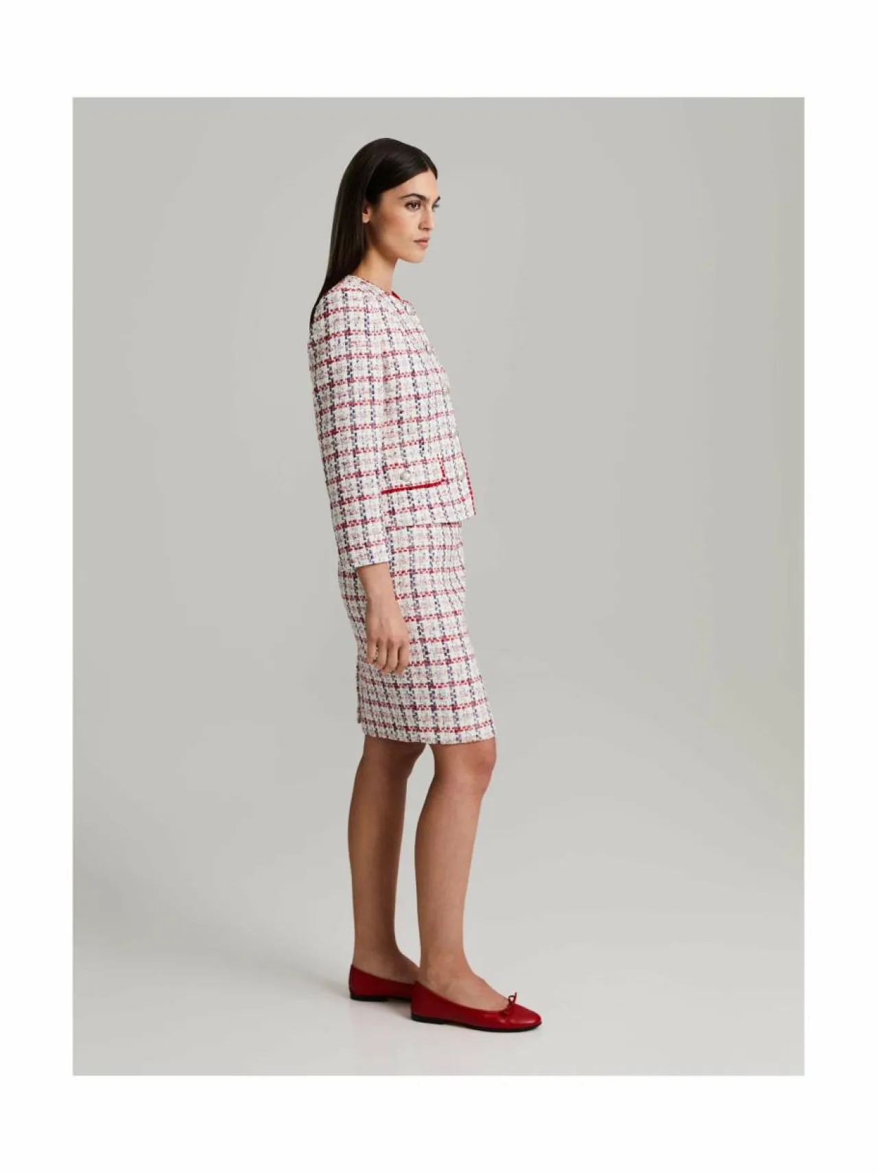 Hameet<Andiata Vivian 50 -hame RED CHECKS