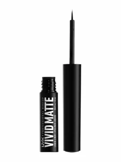 Silmät<NYX Professional Makeup Vivid Matte Liquid Liner eyeliner -silmänrajauskynä BLACK