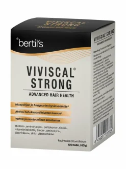 Vitamiinit<Bertil's Viviscal Strong -ravintolisä, 120 tabl