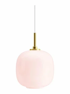 Kattovalaisimet<Louis Poulsen VL45 Radiohus -riippuvalaisin PALE ROSE
