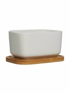 Tarjoiluastiat<Maxwell&Williams Voiastia WHITE,BROWNLID