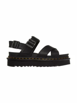 Sandaalit<Dr. Martens Voss II -nahkasandaalit BLACK