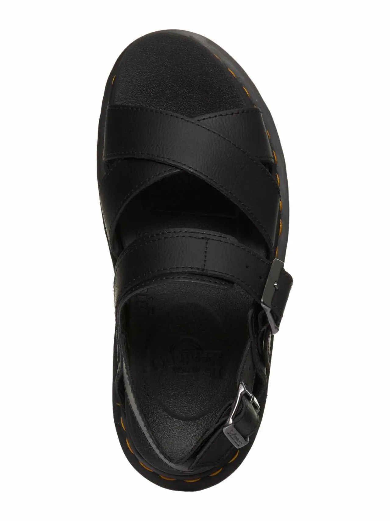 Sandaalit<Dr. Martens Voss II -nahkasandaalit BLACK