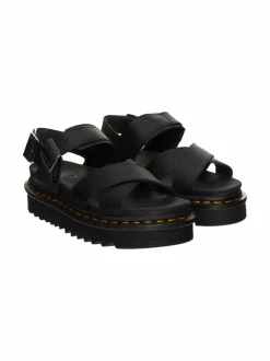 Sandaalit<Dr. Martens Voss II -nahkasandaalit BLACK