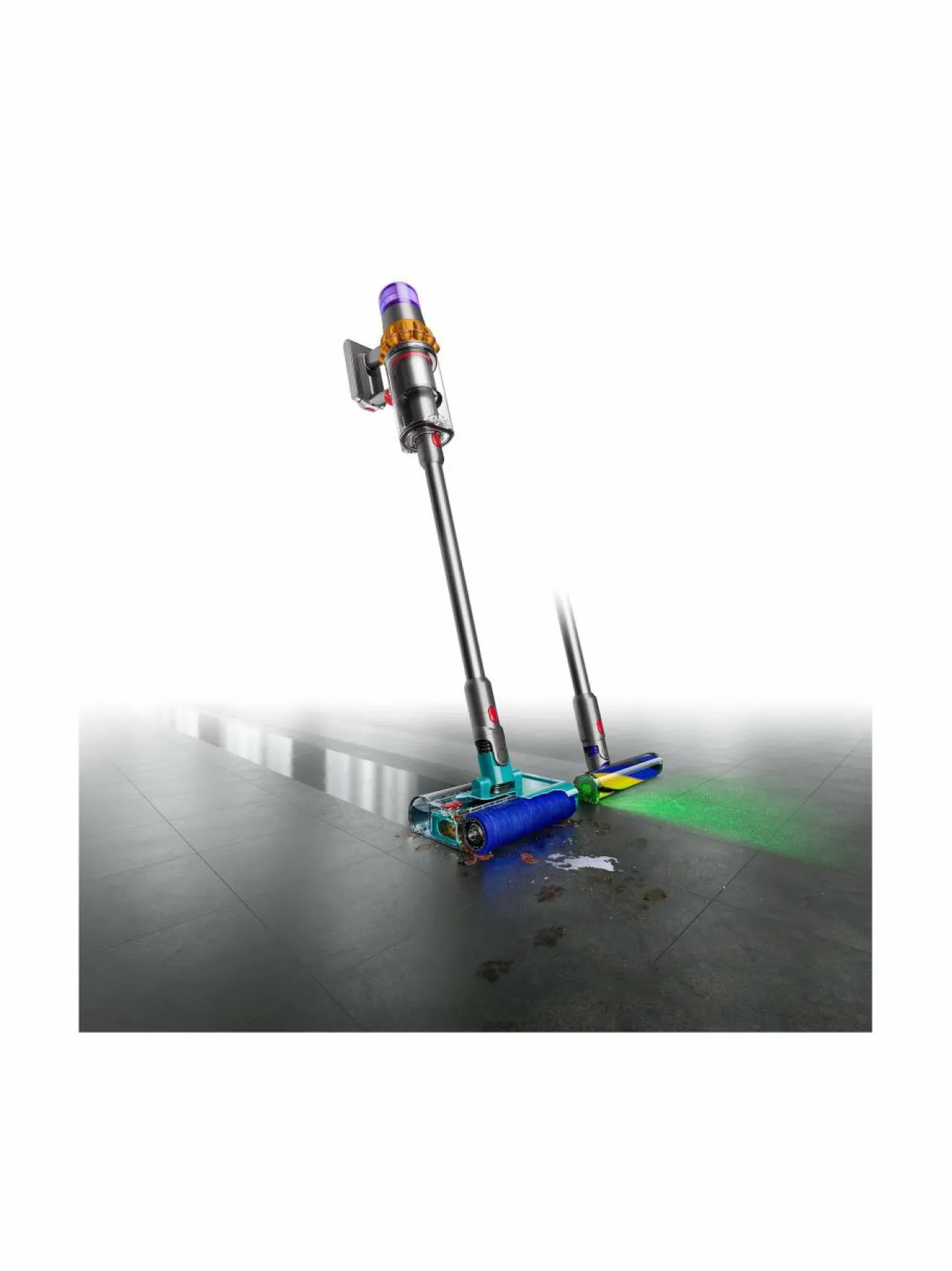 Pölynimurit<Dyson V15s Detect Submarine -pölynimuri YELLOW/NICKEL
