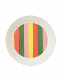 Lautaset & Kulhot<Arabia Vuokko-lautanen 21 cm STRIPED