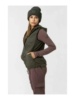 super.natural W COMFORT HOODED GILET^ Takit