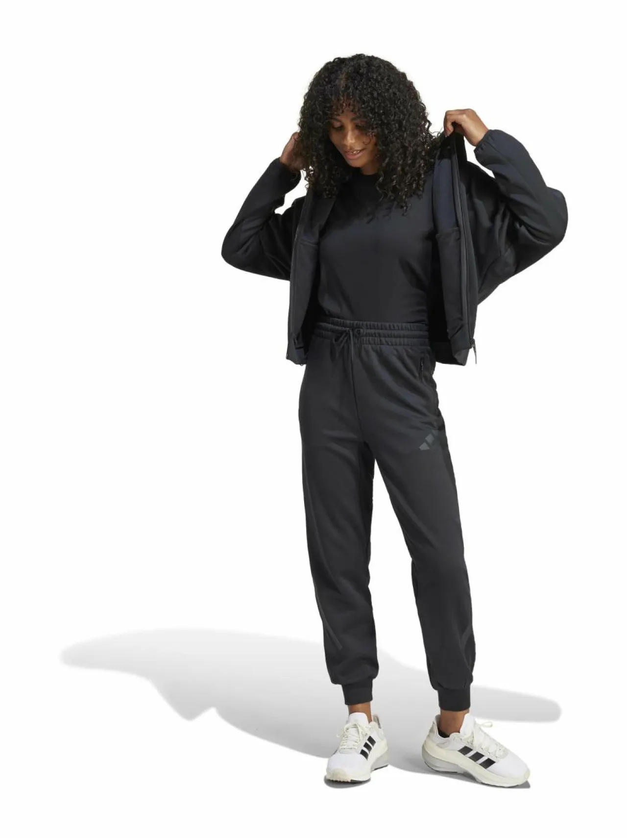 Urheiluhousut & Treenitrikoot<adidas Sportswear W Z.N.E. -housut JE7842 BLACK