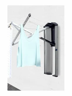 Pyykkihuolto<Brabantia WallFix -seinäkiinnitteinen pyykinkuivausteline GREY