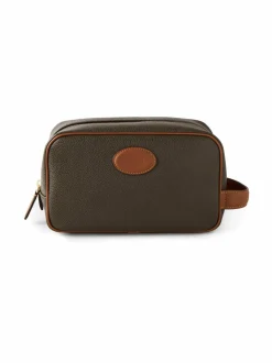 Toiletti- & Meikkilaukut<Mulberry Wash Case Scotchgrain -toilettilaukku Q330 MOLE-COGNAC