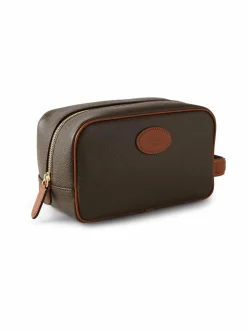 Toiletti- & Meikkilaukut<Mulberry Wash Case Scotchgrain -toilettilaukku Q330 MOLE-COGNAC