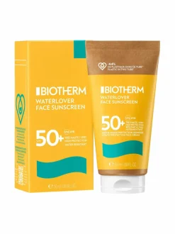 Aurinkotuotteet<Biotherm Waterlover Face Sunscreen SPF 50 -aurinkosuoja kasvoille 50 ml
