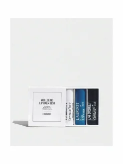 Lahjapakkaukset|Ihonhoitopakkaukset<L:A Bruket Wellbeing Lip Balm Trio -huulivoidepakkaus, 3x14g