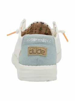 Urheilujalkineet|Tennarit & Sneakerit<HEYDUDE Wendy Boho -kävelykengät 1KF WHITE CROCHET