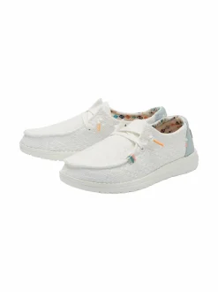 Urheilujalkineet|Tennarit & Sneakerit<HEYDUDE Wendy Boho -kävelykengät 1KF WHITE CROCHET