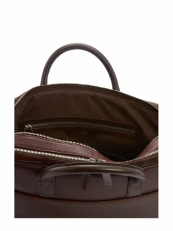 Laukut<Loake Westminster-nahkasalkku DKG DARK BROWN GRAIN