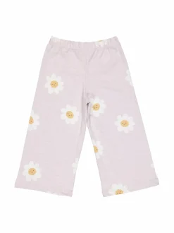 Housut & Jumpsuitit|Housut<Lindex Wide Slub -housut 9959 LIGHT DUSTY LILAC