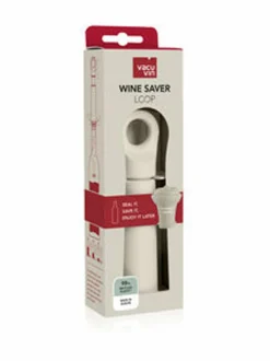 Baari- & Viinitarvikkeet<Vacuvin Wine Saver Loop- tyhjiöviinikorkki ja pumppu SAND