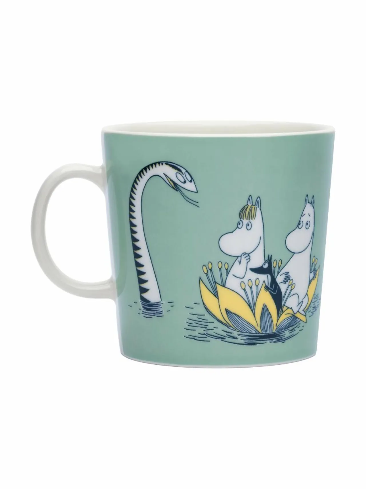 Mukit & Kupit & Asetit<Moomin Arabia W-muumimuki 0.4 L LIGHT GREEN