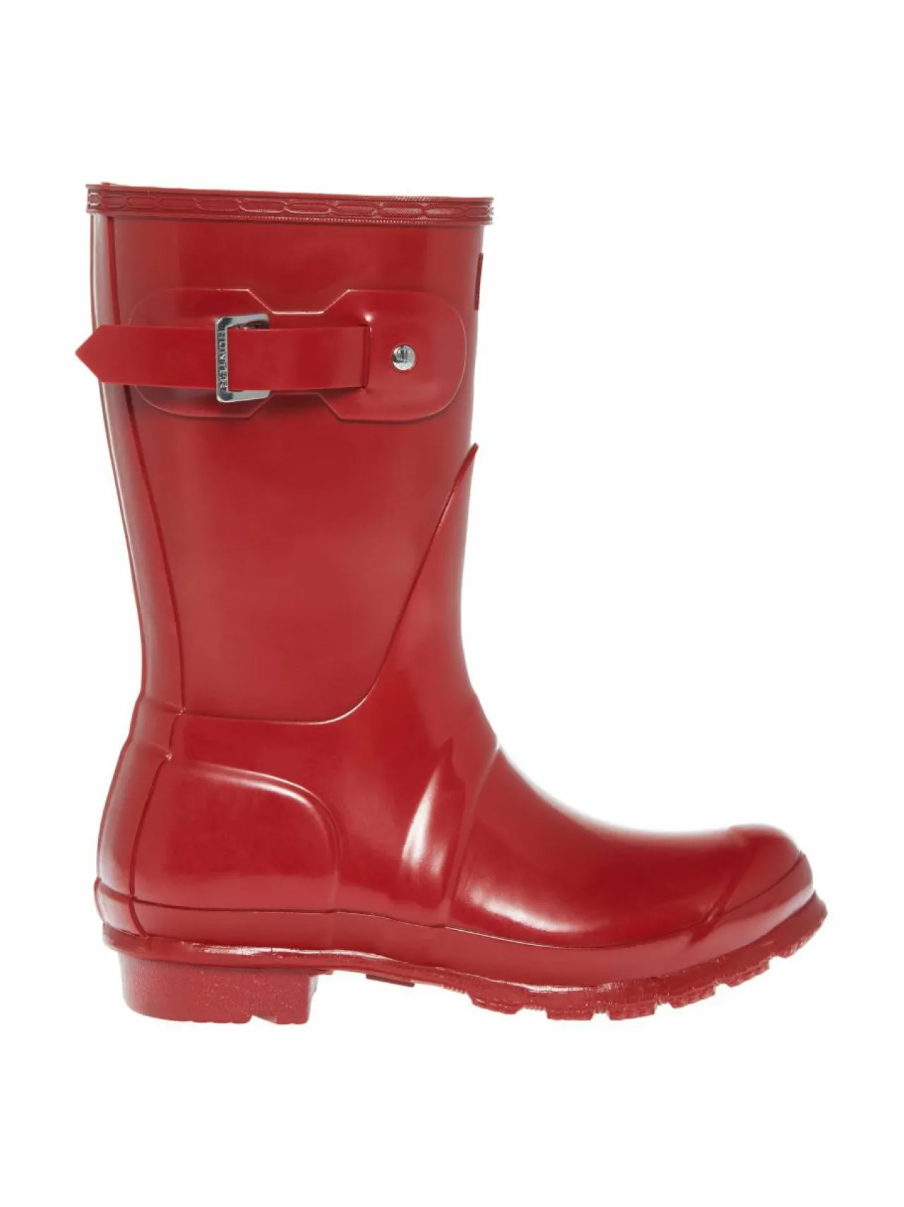 Kumisaappaat<Hunter Women's Original Short Gloss -kumisaappaat MLR MILITARY RED