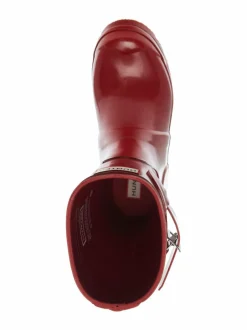 Kumisaappaat<Hunter Women's Original Short Gloss -kumisaappaat MLR MILITARY RED