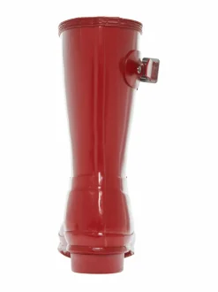 Kumisaappaat<Hunter Women's Original Short Gloss -kumisaappaat MLR MILITARY RED