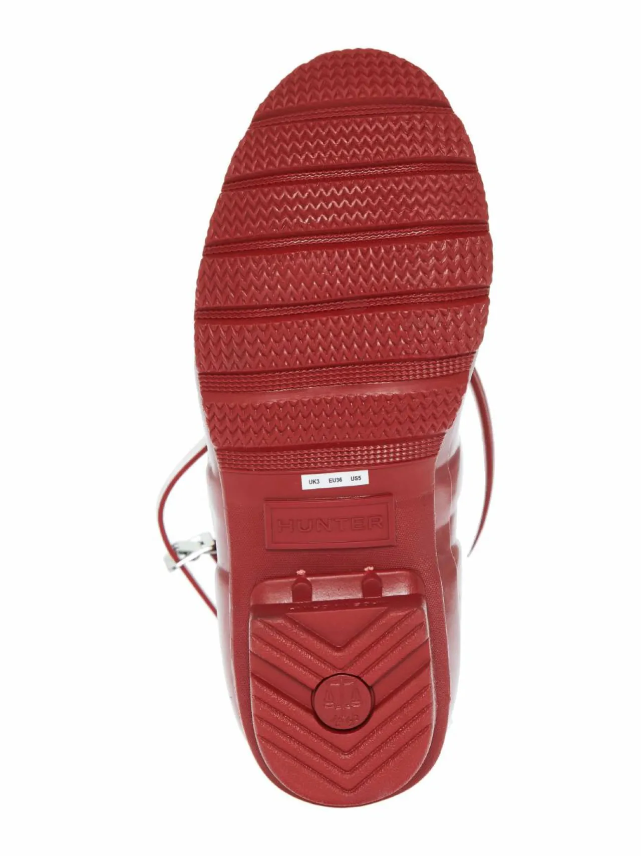 Kumisaappaat<Hunter Women's Original Short Gloss -kumisaappaat MLR MILITARY RED