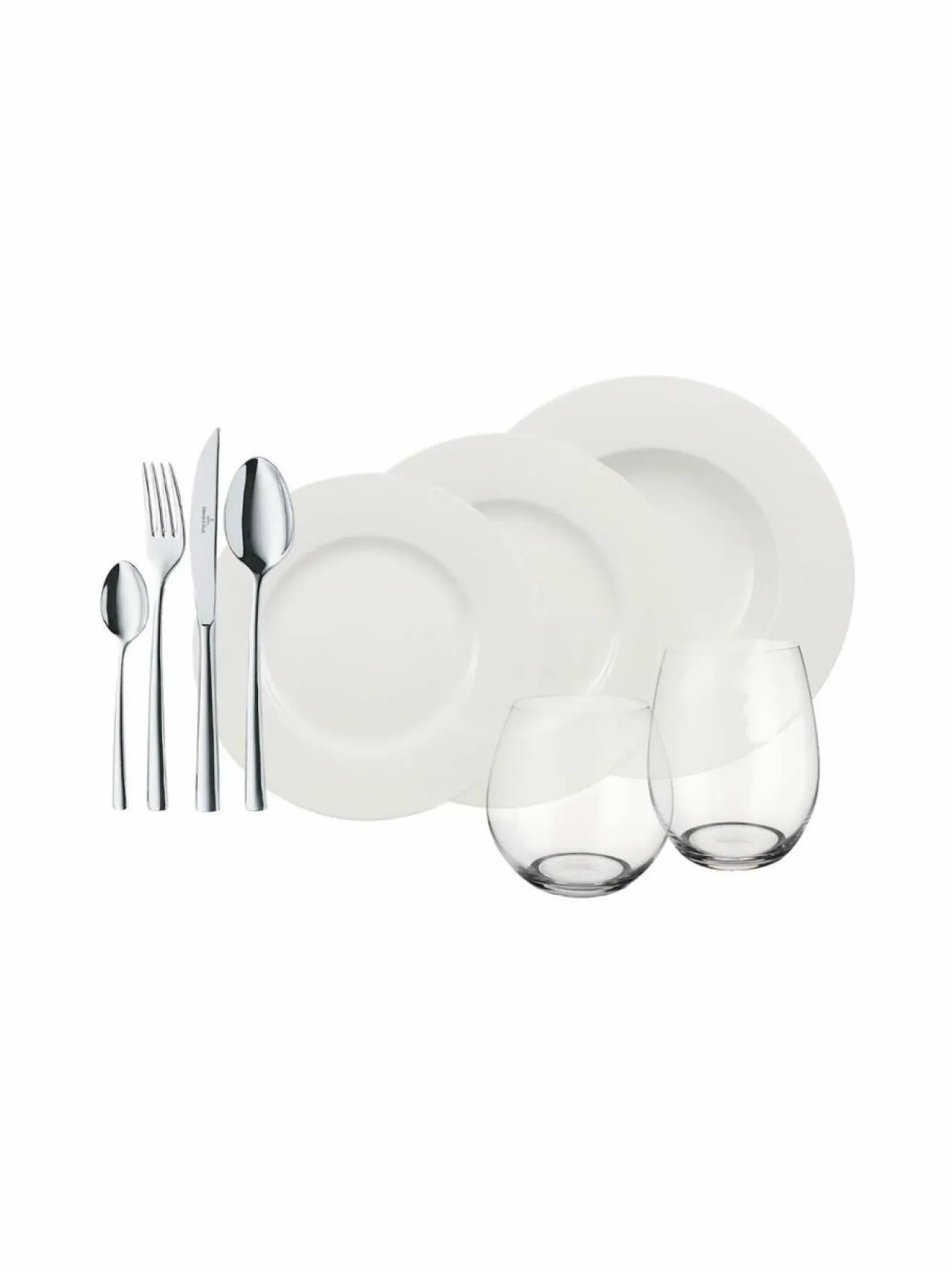 Astiasarjat<Villeroy & Boch Wonderful World of -astiasto, 36 osaa WHITE