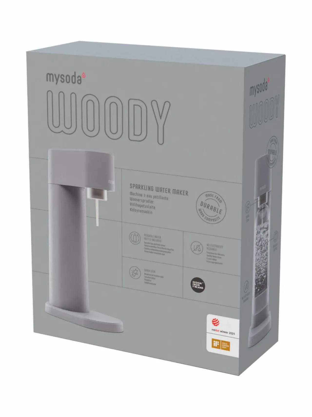 Mysoda Woody-hiilihapotuslaite^ Muut Keittiölaitteet