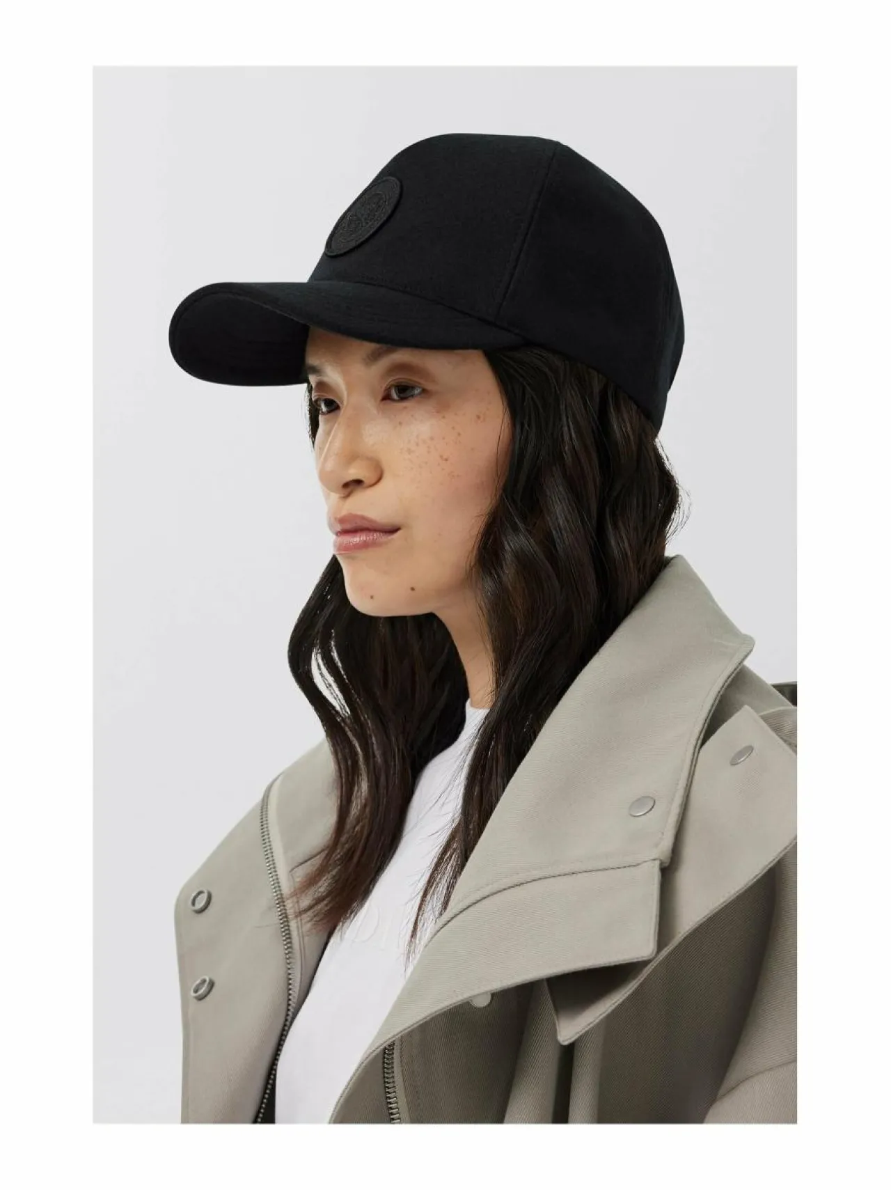 Urheiluasusteet<Canada Goose Wool Arctic Adjustable -lippalakki 61 BLACK NOIR