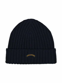 Hatut & Pipot<Paul & Shark Woollen-neulepipo BLUE