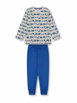 Yöasut & Kylpytakit<Sanetta Work Machine -pyjamasetti 1967 NATURE MELANGE