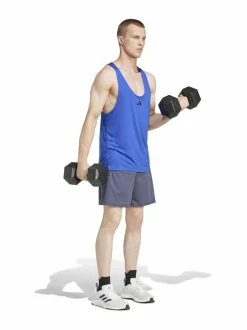 Paidat, Hupparit & Colleget<adidas Performance Workout Stringer -treenitoppi IX9168 SELUBL/BLACK