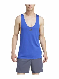 Paidat, Hupparit & Colleget<adidas Performance Workout Stringer -treenitoppi IX9168 SELUBL/BLACK