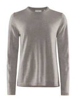 Neuleet<Berkeley W's Wilton Merino Crew -villaneule SAND