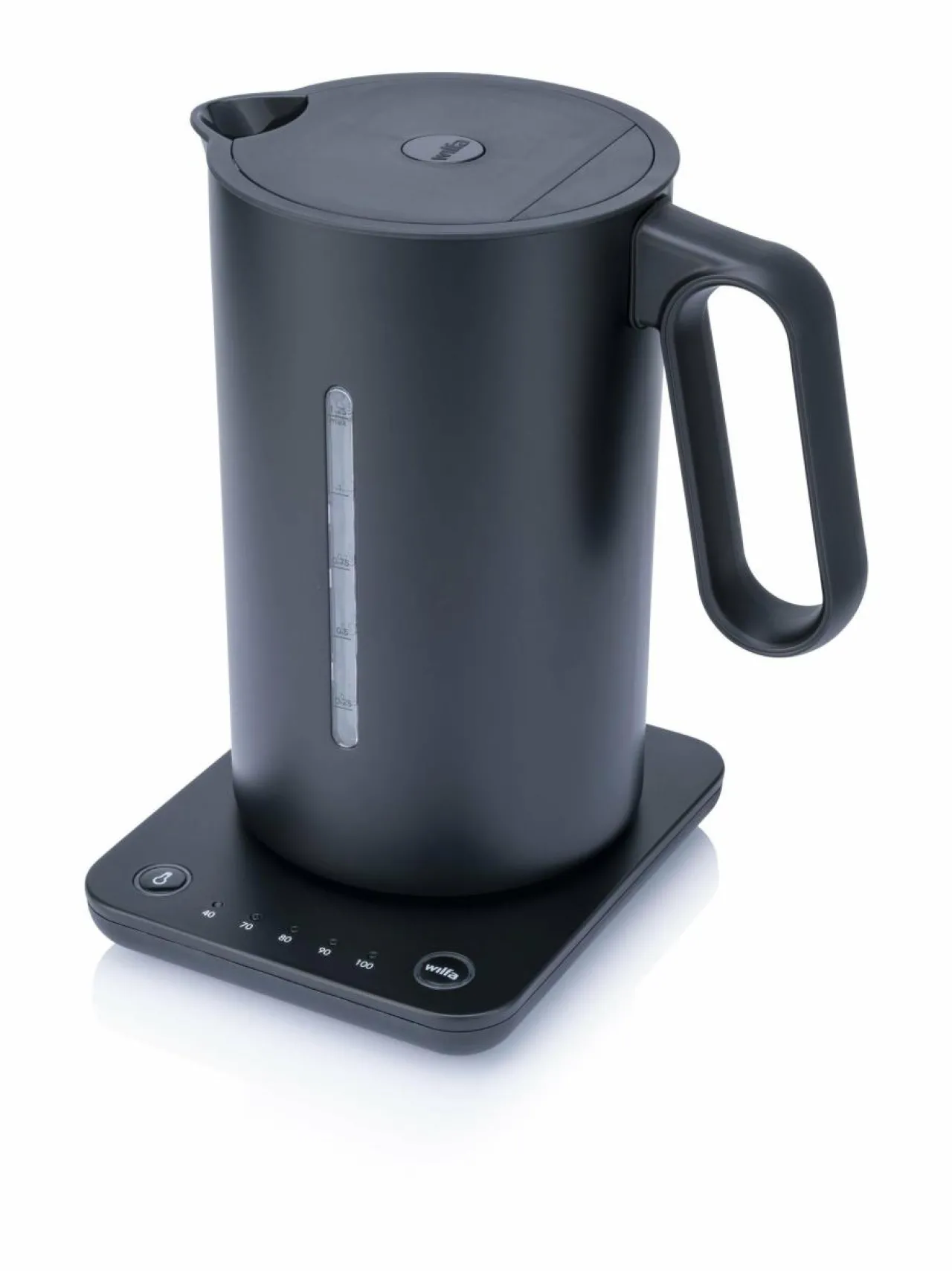 Kahvin- & Vedenkeittimet<Wilfa WSDK-2000B Svart Format -vedenkeitin 1,25L BLACK