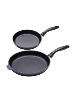 Keitto- & Paistoastiat<Swiss Diamond XD Classic -paistinpannusetti 20 + 28 cm BLACK