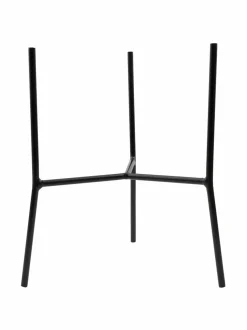 Ruukut & Istutusastiat<Point Virgule XL-ruukkuteline 26,8 cm BLACK