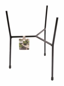 Ruukut & Istutusastiat<Point Virgule XL-ruukkuteline 26,8 cm BLACK
