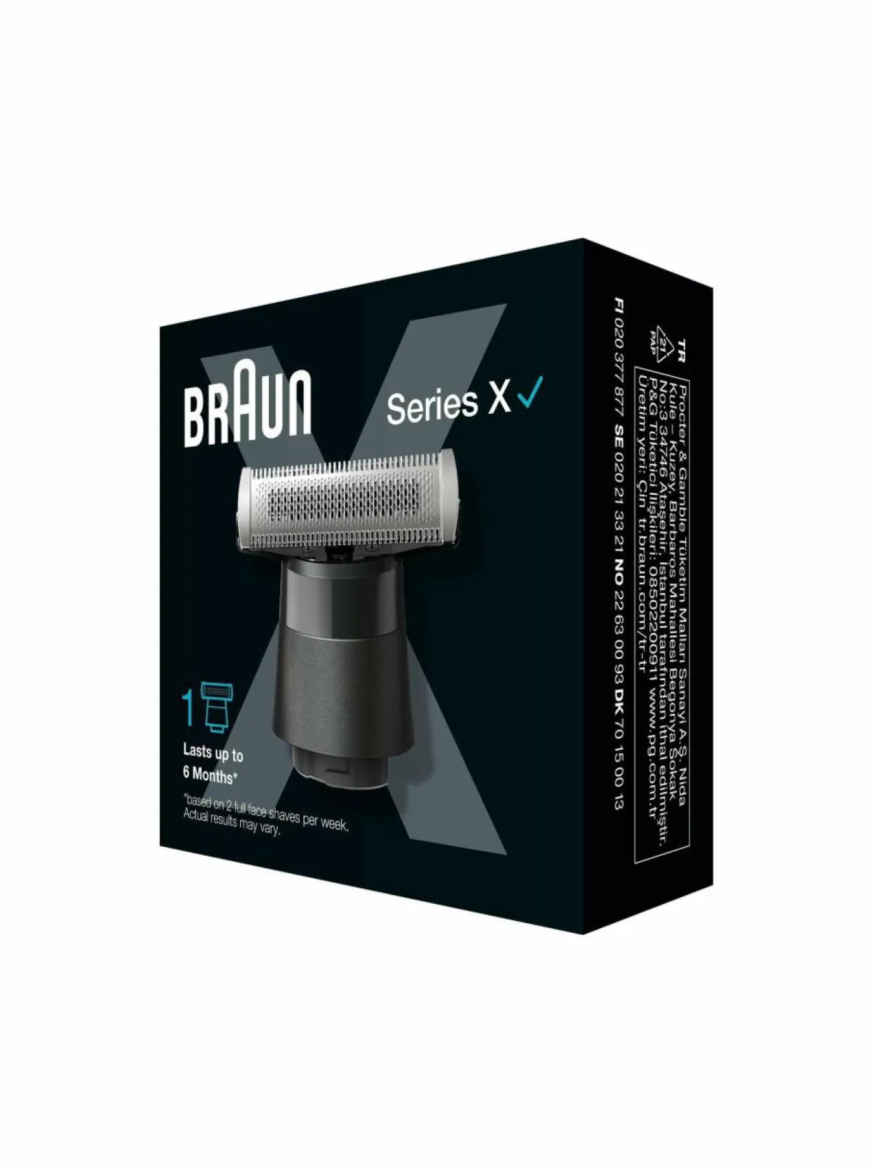 Ihokarvanpoisto<Braun XT20- vaihtoterä trimmerille SILVER
