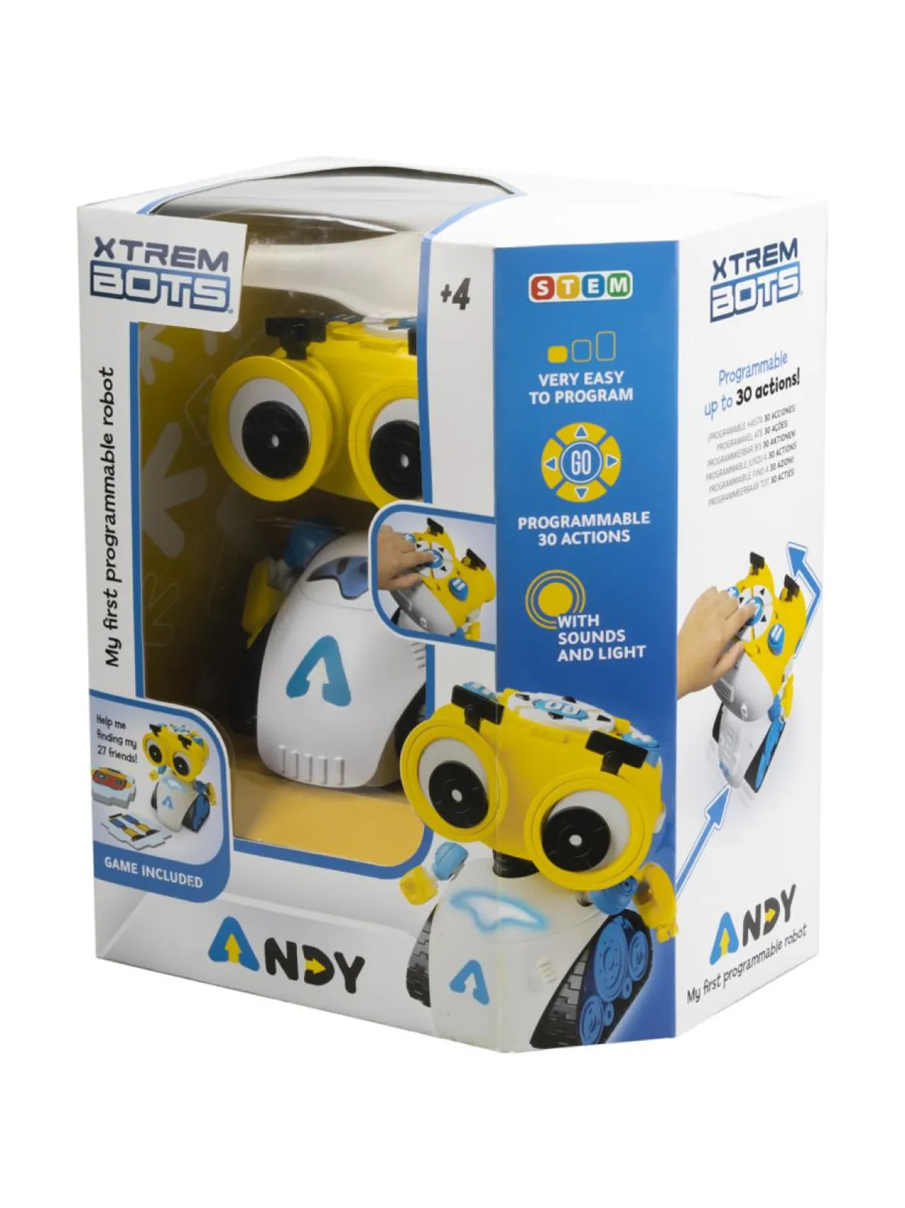Figuurit & Interaktiiviset Lelut<XTREM BOTS Interaktiivinen robotti Andy