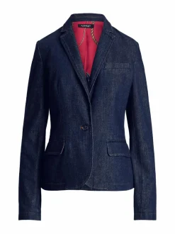Bleiserit & Jakut<Lauren Ralph Lauren Yasine-farkkubleiseri 001 BLUE