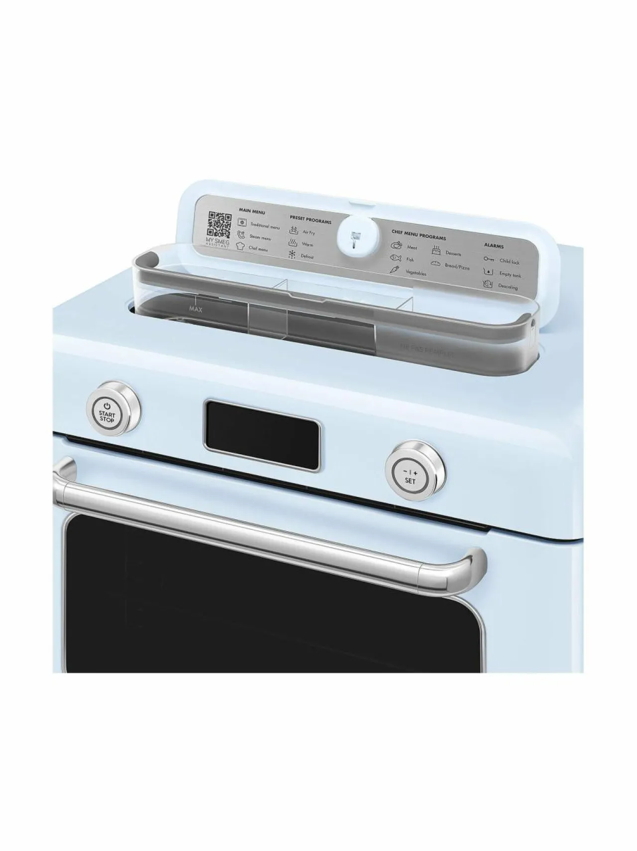Muut Keittiölaitteet<Smeg Yhdistelmähöyryuuni PASTEL BLUE