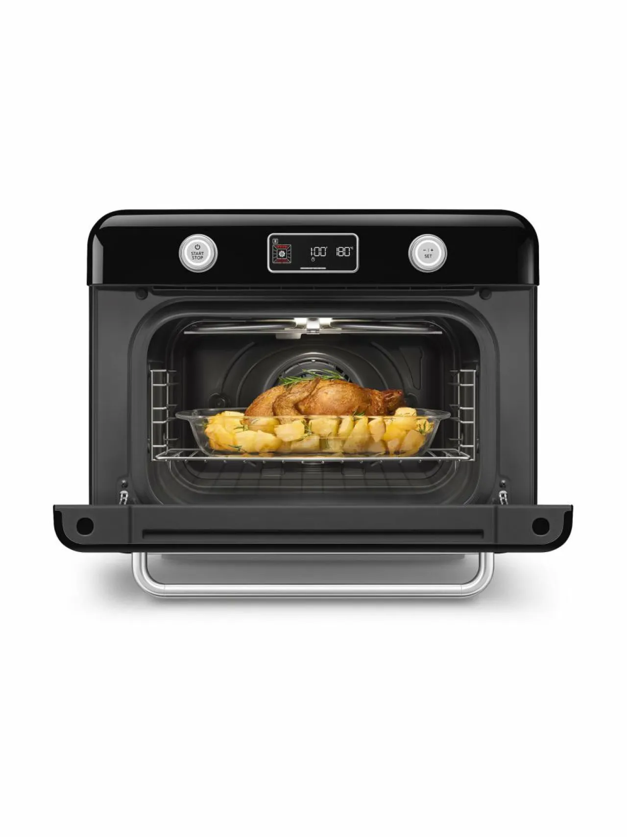 Muut Keittiölaitteet<Smeg Yhdistelmähöyryuuni BLACK