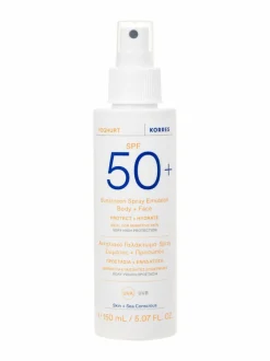 Korres Yoghurt SPF50 Sunscreen Spray Face and Body Emulsion -aurinkosuojaemulsio, 150ml^ Aurinkotuotteet