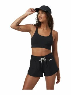 Urheiluliivit & -Kerrastot<Vuori Yosemite Longline -rintaliivitoppi BLK BLACK