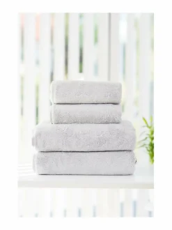 Kylpyhuonetekstiilit<LUIN LIVING Your Home Your Spa -pyyhe PEARL GREY